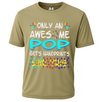 Only Awesome Pop Gets Handprints Like This Autism Performance Shirt