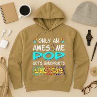 Only Awesome Pop Gets Handprints Like This Autism Hoodie