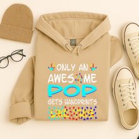 Only Awesome Pop Gets Handprints Like This Autism Hoodie
