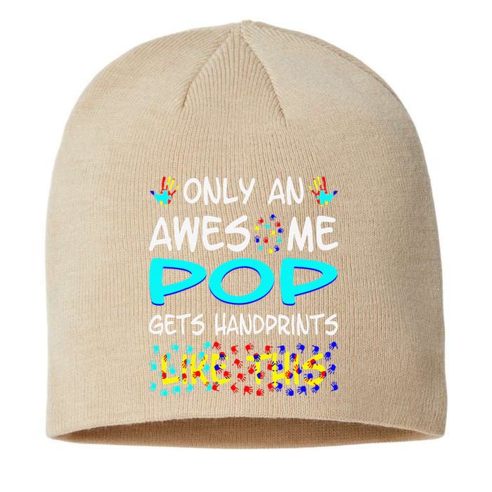 Only Awesome Pop Gets Handprints Like This Autism Sustainable Beanie