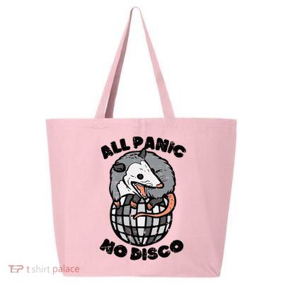 Opossum All Panic No Disco Funny Possum Scream 25L Jumbo Tote