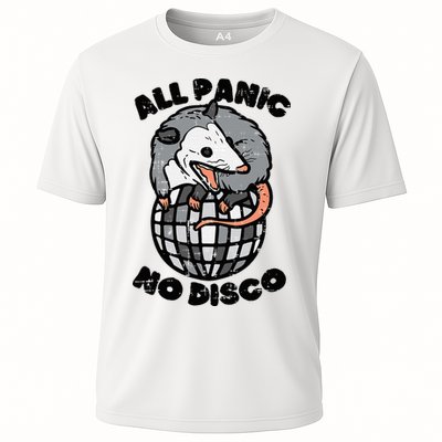 Opossum All Panic No Disco Funny Possum Scream Performance Shirt