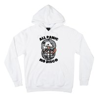 Opossum All Panic No Disco Funny Possum Scream Hoodie