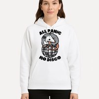 Opossum All Panic No Disco Funny Possum Scream Hoodie