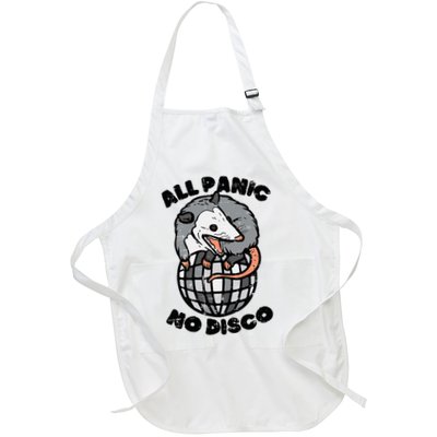 Opossum All Panic No Disco Funny Possum Scream Apron