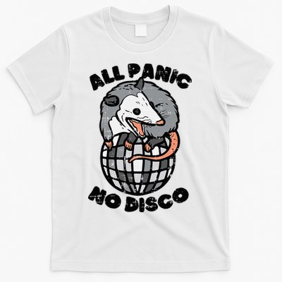 Opossum All Panic No Disco Funny Possum Scream T-Shirt