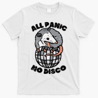 Opossum All Panic No Disco Funny Possum Scream T-Shirt