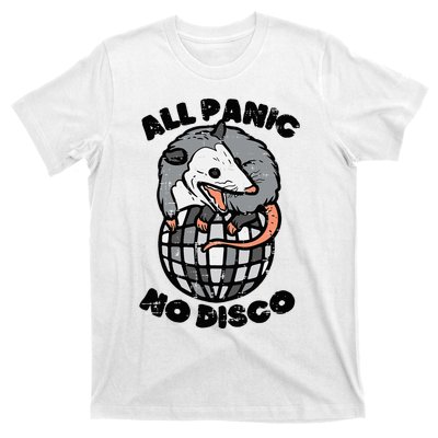 Opossum All Panic No Disco Funny Possum Scream T-Shirt