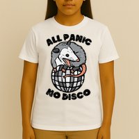 Opossum All Panic No Disco Funny Possum Scream T-Shirt