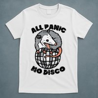 Opossum All Panic No Disco Funny Possum Scream T-Shirt