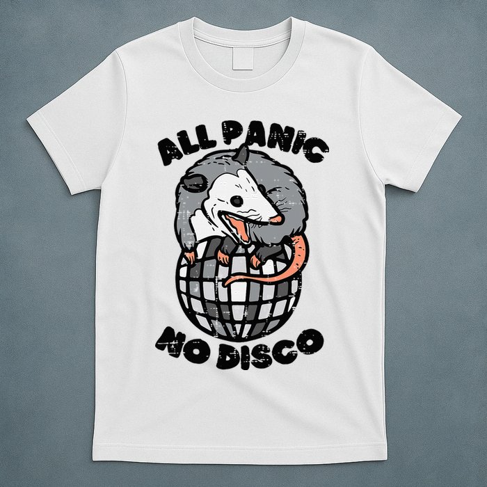 Opossum All Panic No Disco Funny Possum Scream T-Shirt