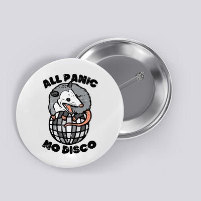 Opossum All Panic No Disco Funny Possum Scream Button