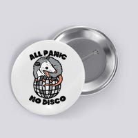 Opossum All Panic No Disco Funny Possum Scream Button