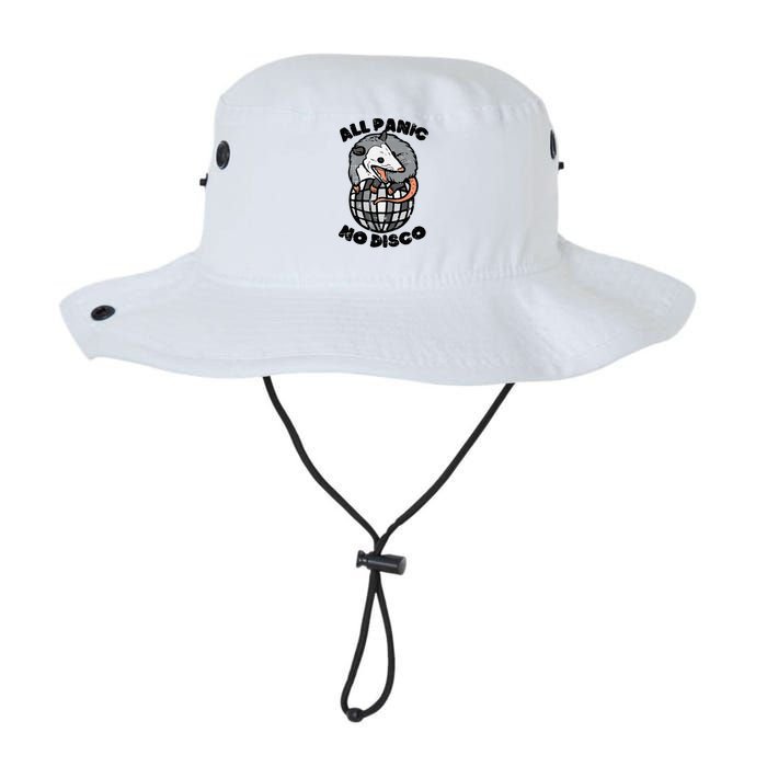 Opossum All Panic No Disco Funny Possum Scream Bucket Hat