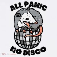Opossum All Panic No Disco Funny Possum Scream Mug