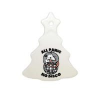 Opossum All Panic No Disco Funny Possum Scream Ceramic Tree Ornament