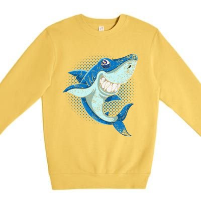 Ocean Animal Predator Aquarist Sea Monster Gift Shark Premium Crewneck Sweatshirt