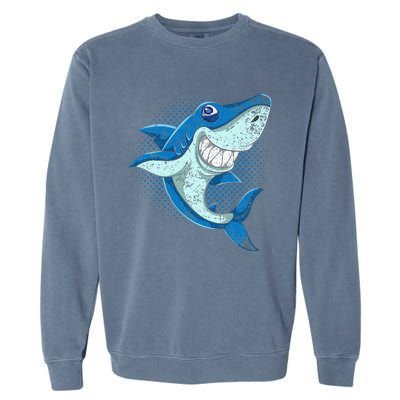 Ocean Animal Predator Aquarist Sea Monster Gift Shark Garment-Dyed Sweatshirt