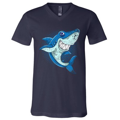 Ocean Animal Predator Aquarist Sea Monster Gift Shark V-Neck T-Shirt