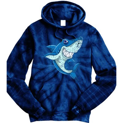 Ocean Animal Predator Aquarist Sea Monster Gift Shark Tie Dye Hoodie