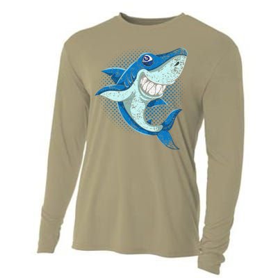 Ocean Animal Predator Aquarist Sea Monster Gift Shark Cooling Performance Long Sleeve Crew