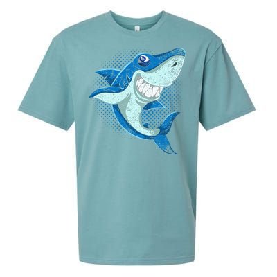 Ocean Animal Predator Aquarist Sea Monster Gift Shark Sueded Cloud Jersey T-Shirt