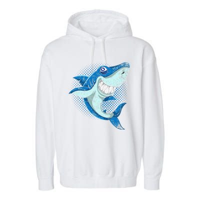 Ocean Animal Predator Aquarist Sea Monster Gift Shark Garment-Dyed Fleece Hoodie