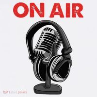On Air Podcast Microphone Radio Show Host Music DJ Bucket Hat