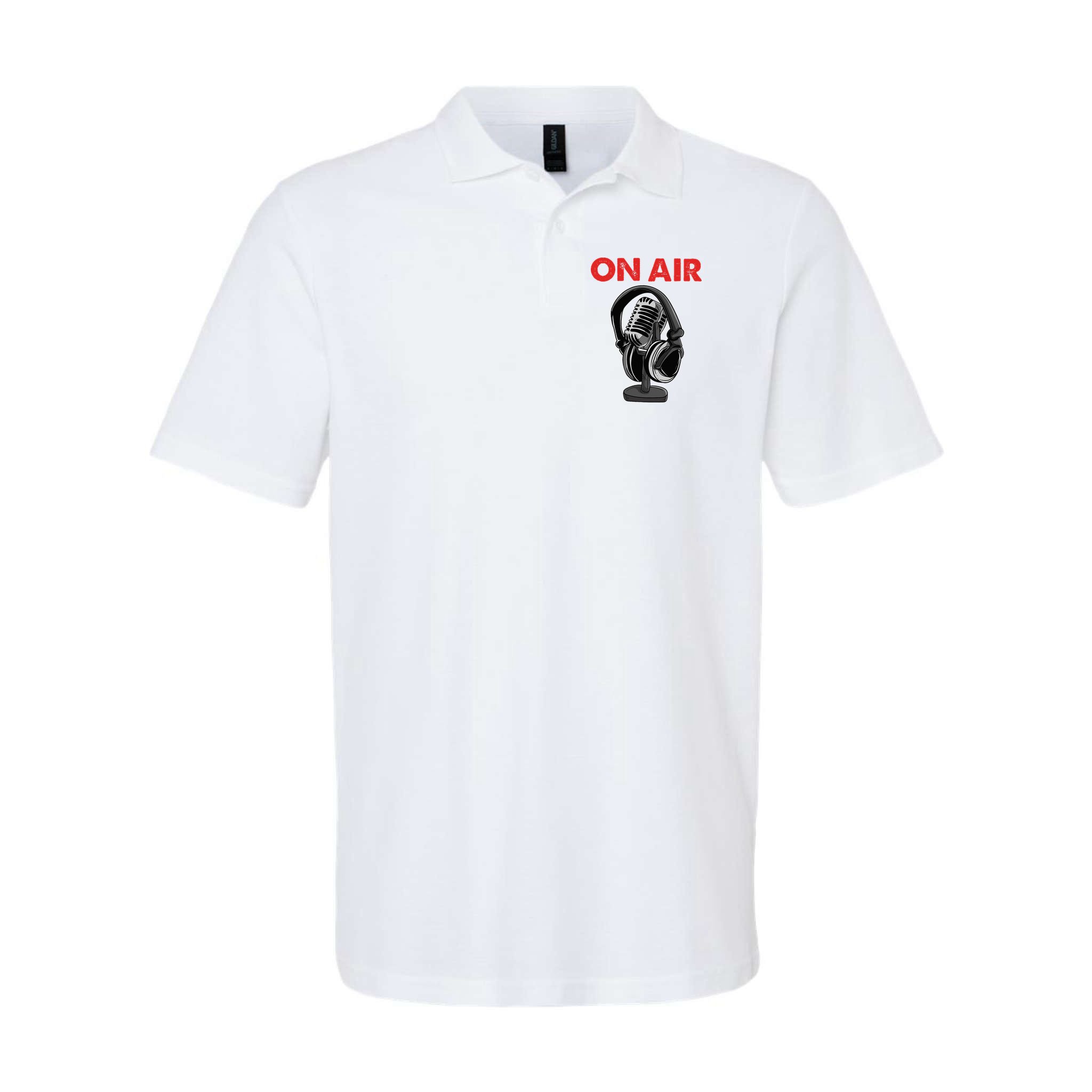 On Air Podcast Microphone Radio Show Host Music DJ Polo