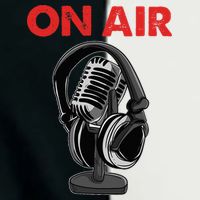 On Air Podcast Microphone Radio Show Host Music DJ Infant Baby Jersey Bodysuit