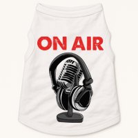 On Air Podcast Microphone Radio Show Host Music DJ Doggie Tank