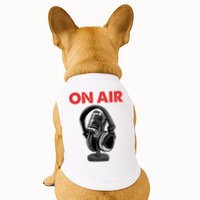 On Air Podcast Microphone Radio Show Host Music DJ Doggie Tank
