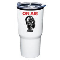 On Air Podcast Microphone Radio Show Host Music DJ Tumbler