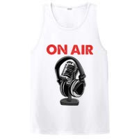 On Air Podcast Microphone Radio Show Host Music DJ PosiCharge Competitor Tank