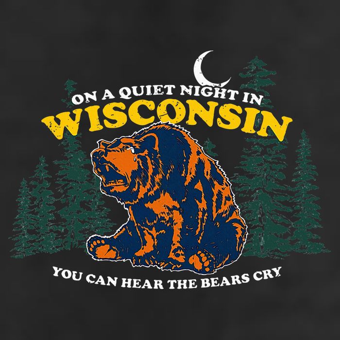 On A Quiet Night In Wisconsin You Can Hear The Bears Cry Adult Drive Performance Visor
