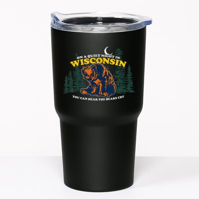 On A Quiet Night In Wisconsin You Can Hear The Bears Cry Tumbler