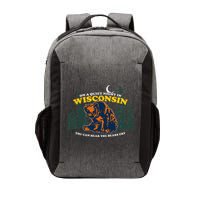 On A Quiet Night In Wisconsin You Can Hear The Bears Cry Vector Backpack