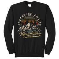 Outdoor Adventure Retro Vintage Camping Hiking Mountain Sweatshirt