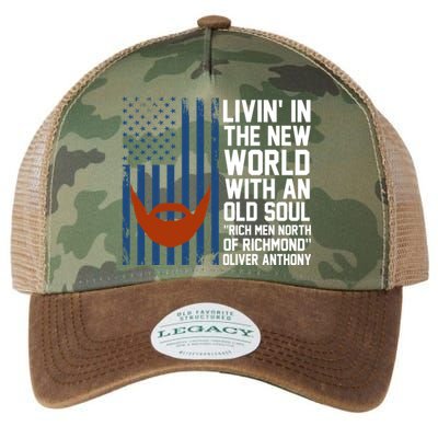 Oliver Anthony Rich Men North Of Richmond Legacy Tie Dye Trucker Hat