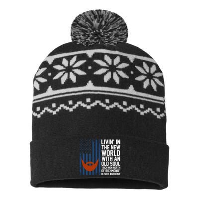 Oliver Anthony Rich Men North Of Richmond USA-Made Snowflake Beanie