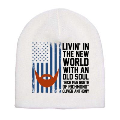 Oliver Anthony Rich Men North Of Richmond Short Acrylic Beanie