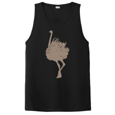 Ostrich Africa Ratite Gift PosiCharge Competitor Tank