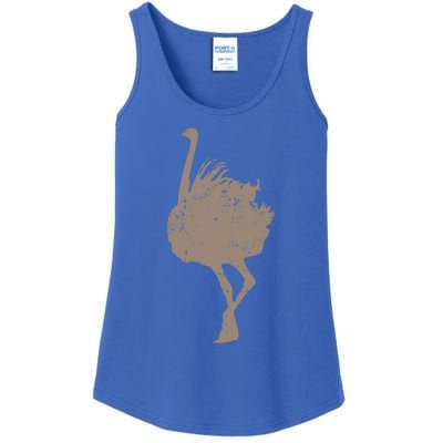 Ostrich Africa Ratite Gift Ladies Essential Tank