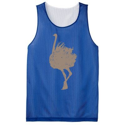 Ostrich Africa Ratite Gift Mesh Reversible Basketball Jersey Tank