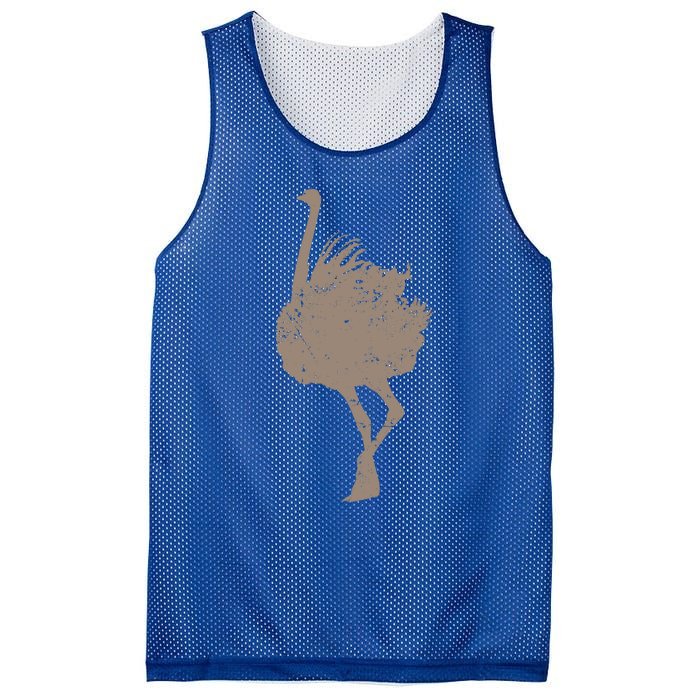 Ostrich Africa Ratite Gift Mesh Reversible Basketball Jersey Tank