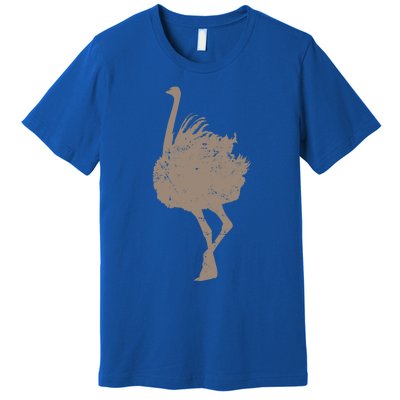 Ostrich Africa Ratite Gift Premium T-Shirt