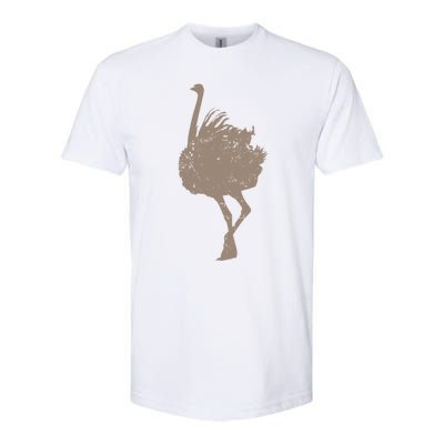 Ostrich Africa Ratite Gift Softstyle CVC T-Shirt