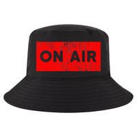 On Air Radio Live Microphone Dj Cool Comfort Performance Bucket Hat