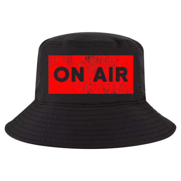 On Air Radio Live Microphone Dj Cool Comfort Performance Bucket Hat