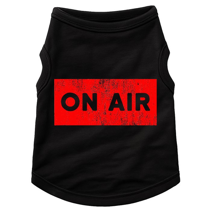 On Air Radio Live Microphone Dj Doggie Tank